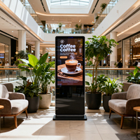 Intérieur 500 Nits Non Touch LCD Digital Signage 43 50 55 65 Inch 350 700 nits Vertical Haute Luminosité LCD Affichage Publicitaire