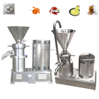 FKJX Commerciële natte colloïdmolen voor noten, fruit, groentepasta, malen, 220V/380V, voedselverwerkingswerkplaats