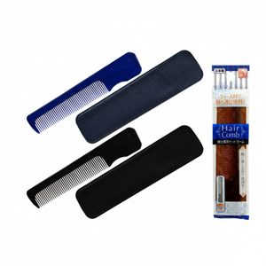 Set di pettine tascabile in Giappone SEIWA-PRO per la toelettatura custodia conveniente inclusa - Product Image 1