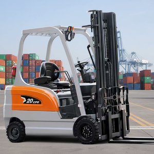 Montacargas de Contenedor de 2 Toneladas, 2.5 Toneladas y 3 Toneladas, Precio de Fábrica SKY, Montacargas Eléctrico 4x4 con Batería de Iones de Litio, Montacargas Todoterreno - Product Image 3