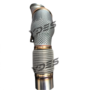 Downpipe Catalizzato B48 per Telaio G & F per <span class=keywords><strong>BMW</strong></span> <span class=keywords><strong>120i</strong></span> 220i 230i 320i 330e 330i 420i 430i 520i 530i 630i 730i (NON per OPF/GPF) - Product Image 3