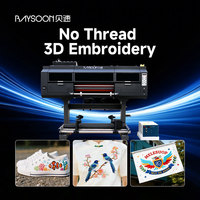 Impresora DTF de Tinta UV Baysoon Nueva de 60 cm con 3 Cabezales I3200 para Bordado e Impresión de Cubiertas de Diarios/Cuadernos