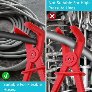 Alicates de corte para tuberías de plástico, abrazaderas individuales para tuberías, herramientas de tuberías automotrices, uso general en la industria - Product Image 2