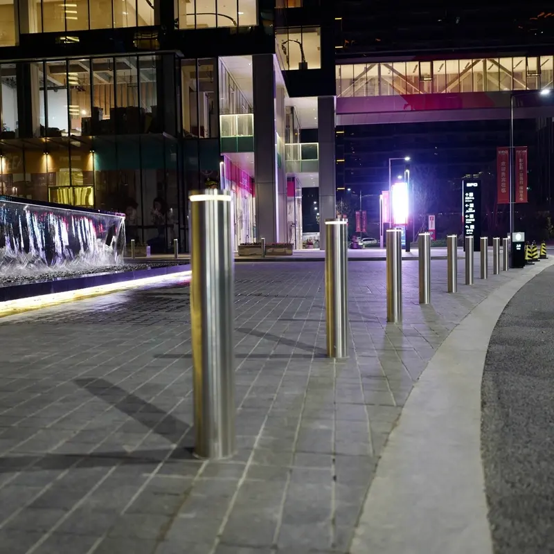 304สแตนเลสเตือนการรักษาความปลอดภัยการจราจรไฟ Led ความปลอดภัยภูมิทัศน์ Bollard