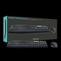 Vente chaude Logi-tech 99% Nouveau MK850 Ensemble Sans Fil Bureau Unifié Double Mode Multi-dispositif Souris et Clavier