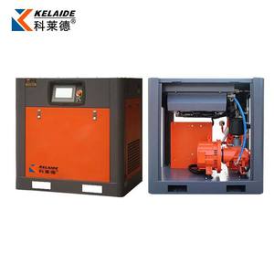 Compresseur d'air industriel fixe refroidi par air, 8 bars, à vis, 7,5 kW, 10 CV, lubrifié CLYDOR - Product Image 3