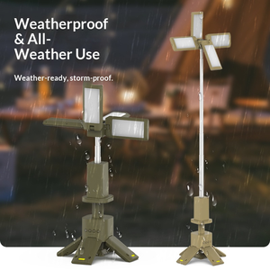 โคมไฟแคมป์ปิ้งกันน้ำ IPX5 รุ่นขายดีประจำปี 2026 - ทนทานทุกสภาพอากาศสำหรับการตั้งแคมป์และการเดินป่า - Product Image 2