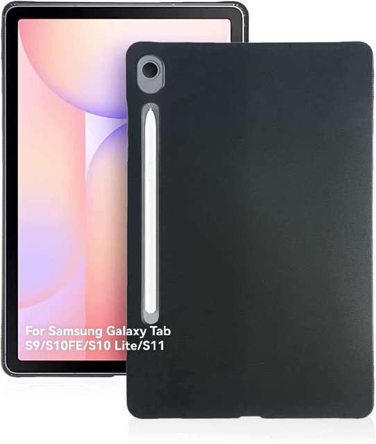 Popular Matt Tpu Black Transparent Tablet Case for Samsung Galaxy Tab S9/S10FE/S10 Lite/S11 Soft TPU Shockproof Tablet Cover