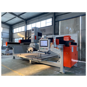 Maquinaria de corte y perfilado de piedra tipo puente automático de 5 ejes multifuncional para corte de bordes de granito de mármol - Product Image 3