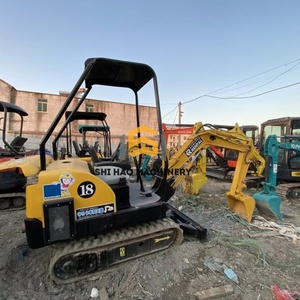 Excavadora de cadenas Komatsu PC20 usada para uso agrícola y doméstico, importada, incluye motor, bomba, caja de cambios, engranajes, 2 toneladas. - Product Image 1