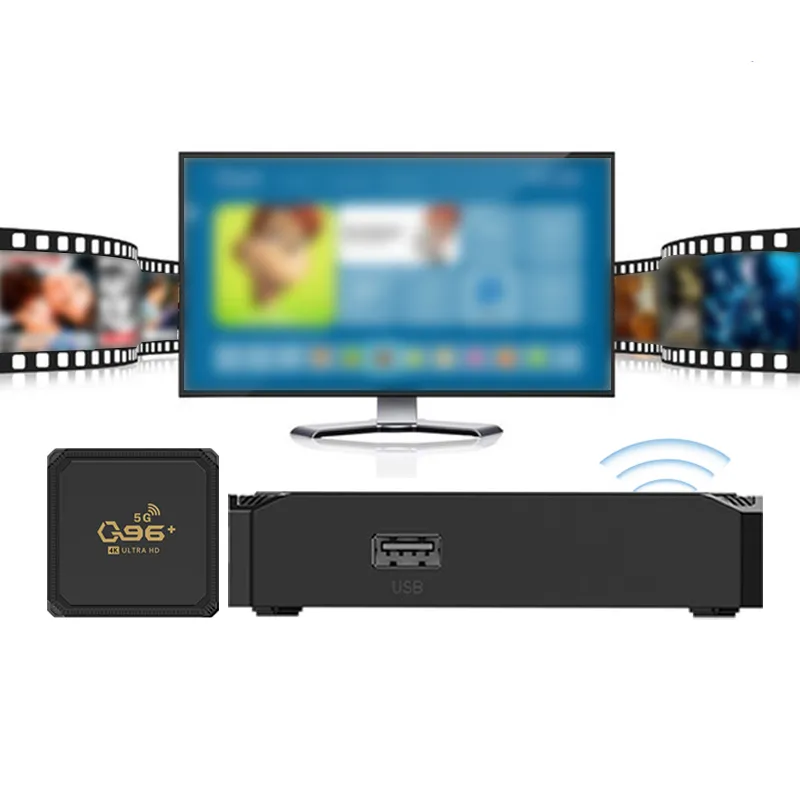 Bộ Phim Tv Q96 + 5G Full Hd Xxxl, Bộ Giải Mã Tín Hiệu Truyền Hình Trực Tiếp Tv Box 128Gb 2021 Kỹ Thuật Số, Đầu Phát Tín Hiệu Truyền Hình