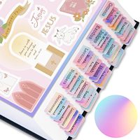 Onglets de Bible personnalisés pour la Bible d'étude, fournitures de journalisation, cadeau chrétien pour femmes, onglets de livre à gros caractères pour femmes et enfants, cadeau rose