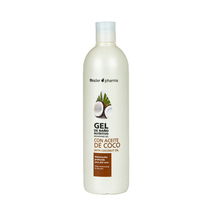 Gel de Baño Nutritivo Thader Pharma con Aceite de Coco, Hidratación Profunda para Piel Seca, Envases para Adultos - Product Image 1
