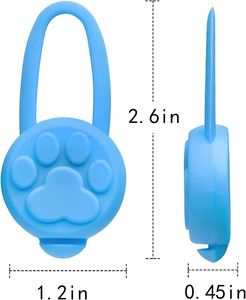 Collar de Silicona LED Impermeable para Perros, Luces de Seguridad para Caminar de Noche, Baterías Incluidas, Promocional, Clásico para Mascotas, Precio Directo de Fábrica - Product Image 4