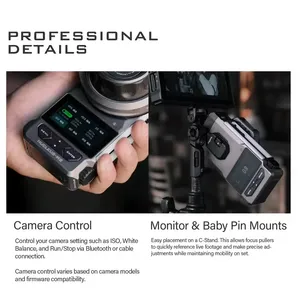 Système de contrôle d'objectif sans fil <span class=keywords><strong>TILTA</strong></span> Nucleus-M2 Pro WLC-T06 pour <span class=keywords><strong>RONIN</strong></span> RS4 / RS3 Arri RED Komodo Kit complet - Product Image 5