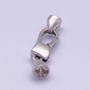 Mặt Dây Chuyền Sterling Silver End Cap Tôm Hùm <span class=keywords><strong>Clip</strong></span> On Clasp Nối Ngọc Trai Hạt Bracelet Fancy Vàng Trang Sức Móc Cài Vòng Cổ Làm - Product Image 2