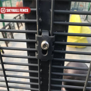 높은 보안 감옥 울타리 블랙 파우더 코팅 358 메쉬 - Product Image 5