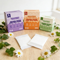 Alibaba India Online Shopping Biobase Vente en gros Serviettes hygiéniques personnalisées en coton biologique naturel pour femmes