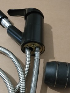 Modern Single Handle Brass <strong>RV</strong> Pull-out <strong>Faucet</strong> with Hot/Cold for Kitchen &amp; Bathroom Use - Product Image 5