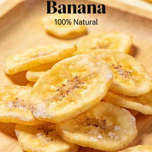 Snack Saludable Dulce y Crujiente Sin Azúcar Nutritivo Plátano y <span class=keywords><strong>Kiwi</strong></span> Liofilizados en Rodajas Envasadas al Vacío - Product Image 1