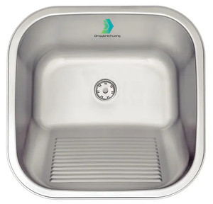 Fregaderos de acero inoxidable baratos de fabricantes al por mayor, fregadero de cocina de alta calidad con cuenco impar - Product Image 5