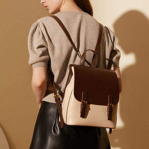 <span class=keywords><strong>Mochilas</strong></span> de Mujer de Cuero Genuino Negro con Patrón Nappa, de Lujo, Portátiles, Impermeables y Antirrobo, Muestras <span class=keywords><strong>Gratis</strong></span>, OEM/ODM - Product Image 1