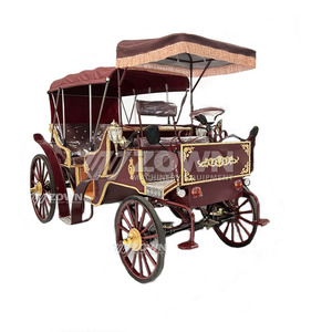 Carroza Eléctrica de Gran Capacidad para Turismo, Vagoneta sin Caballos para Zoológicos, Resorts y Atracciones Turísticas, Operación Comercial - Product Image 5