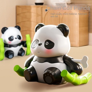 Fun Giant Panda Coil Small Animal <b>Doll</b> Cartoon Walking Cartoon Small Animal Children's <b>Swinging</b> Toy - Product Image 3