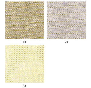 Baru modis tenun 205gsm 85% <span class=keywords><strong>Linen</strong></span> 15% kain benang metalik untuk Jaket setelan mantel gaun - Product Image 6