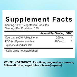 Bulk Supplier <b>CoQ10</b> <b>200mg</b> Capsules Supports Heart Health with PQQ 2-in-1 Heart Health Supplement - Product Image 2