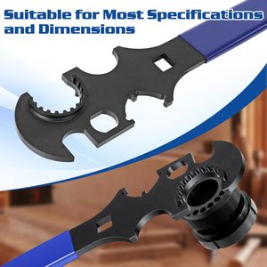 Clé dynamométrique à cliquet multifonction en acier au carbone OEM DIY avec poignée antidérapante, haute dureté et conception ergonomique pour un travail facilité - Product Image 5