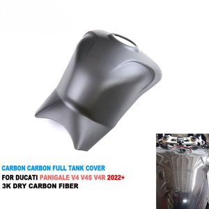 Cache-réservoir intégral en fibre de carbone finition mate/brillante léger à ajustement direct pour Ducati Panigale V4/V4S/V4R 2022-2025 (garantie 180 jours) - Product Image 2