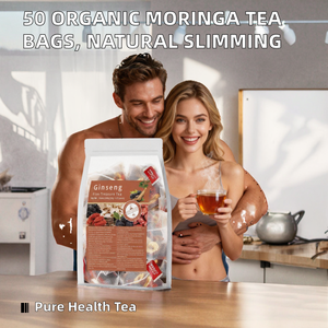 Sachets <span class=keywords><strong>de</strong></span> <span class=keywords><strong>thé</strong></span> aromatisés aux feuilles <span class=keywords><strong>de</strong></span> <span class=keywords><strong>Moringa</strong></span>, 50 unités, <span class=keywords><strong>thé</strong></span> chinois santé fraîchement préparé - Product Image 2