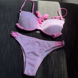 Nuevo <span class=keywords><strong>Bikini</strong></span> Sexy <span class=keywords><strong>con</strong></span> Copas Rígidas, Diseño Calado y Cordones Ajustables - Product Image 4