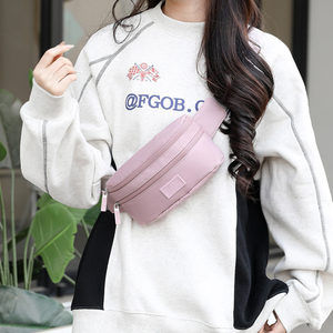 <span class=keywords><strong>กระเป๋า</strong></span>คาดเอวแฟชั่นสีพื้น น้ำหนักเบา  ใส่โลโก้ได้  ช่องใส่ของหลายช่อง สายสะพายไนลอนปรับได้ - Product Image 6