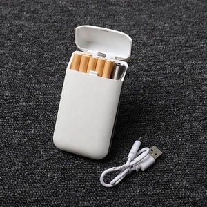 KY 2024 nouveau <span class=keywords><strong>petit</strong></span> Portable 2 en 1 multifonctionnel Usb briquet électrique Rechargeable Vintage étui à cigarettes - Product Image 1