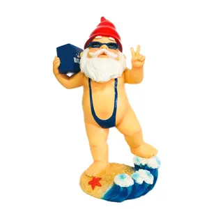 Santa Claus bức tượng, bức tượng Santa Claus trang trí 3D đúc sưu tập tượng cho trang trí văn phòng nhà