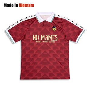 Camiseta de fútbol personalizada de alta calidad, diseño de sublimación, camiseta de fútbol Retro callejera - Product Image 1