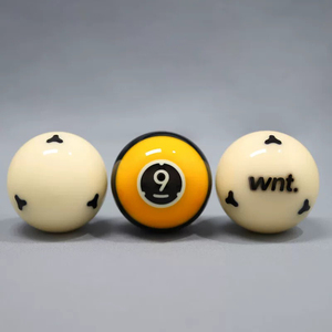Ensemble de billes de billard Dynaspheres Titan WNT Crystal, billes officielles du World Nineball Tour, billes de billard professionnelles de 57,2 mm pour le jeu de 8 boules - Product Image 4