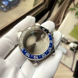 โรงงาน OEM รับผลิตจำนวนน้อย คุณภาพสูง ตัวเรือนนาฬิกากระจกแซฟไฟร์ ขนาดเส้นผ่านศูนย์กลาง 40 มม. หนา 14 มม. ขอบหน้าปัดนาฬิกาเซรามิกกันน้ำ - Product Image 5