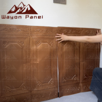 Ventes Directes Usine Wayon Papier Peint Mural 70 * 70 cm Décoration Murale Revêtement Mural Panneau Mural