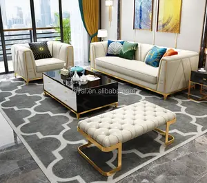 Набор кожаных диванов 2020, мебель для гостиной, современный диван для гостиной, роскошный модельный большой секционный диван для гостиной