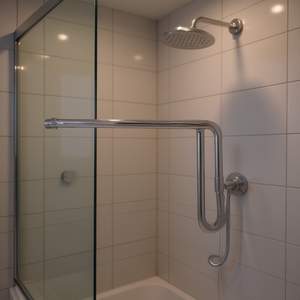 Brazo de ducha de 20 cm sin cabezal de ducha, accesorio ligero para grifo de baño - Product Image 3