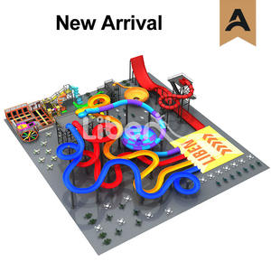 Trampoline intérieur géant commercial Jeux de <span class=keywords><strong>parc</strong></span> Fun City Playground Soft Trampoline Jumping Amusement Park - Product Image 4