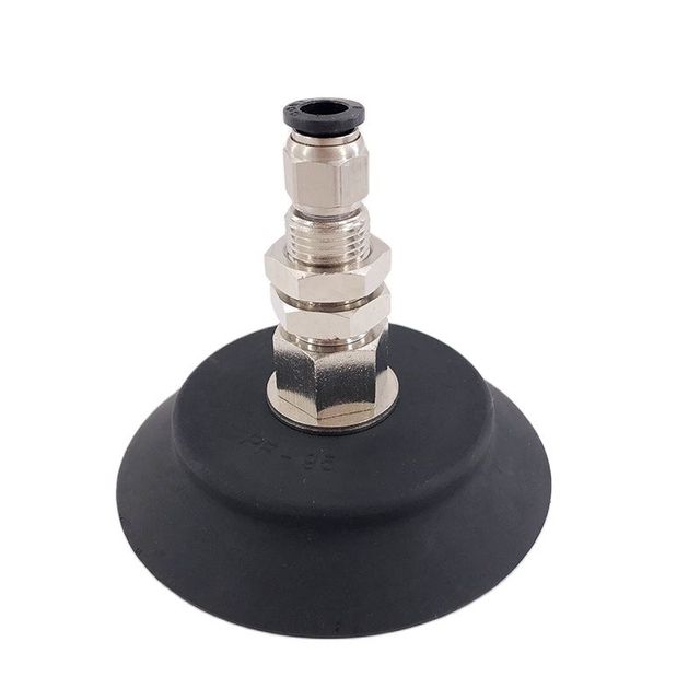 New Robot Accessories Pneumatic Vacuum Suction Cup PFTK 2A 3.5X7 6A 8A 10A 15-95 MM Industrial Silicone Vacuum Suction Cup