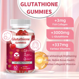 Gomitas de Glutatión OEM/ODM, 60 Unidades, Veganas, Suplemento Dietético Antienvejecimiento, Aclarante de Piel, Cuidado del Cabello y Uñas - Product Image 4