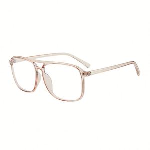 Gafas Ópticas con Marco Transparente TR90 Vintage de Moda, Gafas de Computadora con Bloqueo de Luz Azul para Hombre y Mujer - Product Image 5