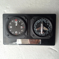 Horloge de bureau créative et moderne en forme d'avion avec réglage automatique, fuseaux horaires mondiaux 24 heures, fonctionne sur piles