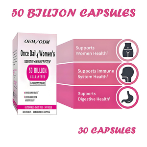 Probióticos de Alta Calidad para Mujeres Adultas, 50 Mil Millones de UFC, con Arándano <span class=keywords><strong>Rojo</strong></span>, Apoyo Inmunológico a Base de Hierbas, Cápsulas de Fibra Dietética, No Apto para Embarazadas - Product Image 4