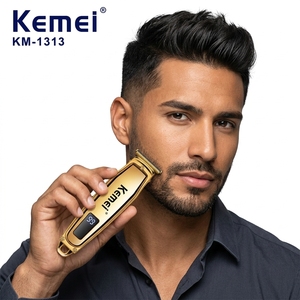 Tondeuse à <span class=keywords><strong>cheveux</strong></span> électrique sans fil Kemei Km-1313 Mini T-Blade 6500 tr/min pour hommes, machine <span class=keywords><strong>de</strong></span> <span class=keywords><strong>coupe</strong></span> <span class=keywords><strong>de</strong></span> <span class=keywords><strong>cheveux</strong></span> chauve, <span class=keywords><strong>de</strong></span> gravure et <span class=keywords><strong>de</strong></span> style DIY 3W - Product Image 6